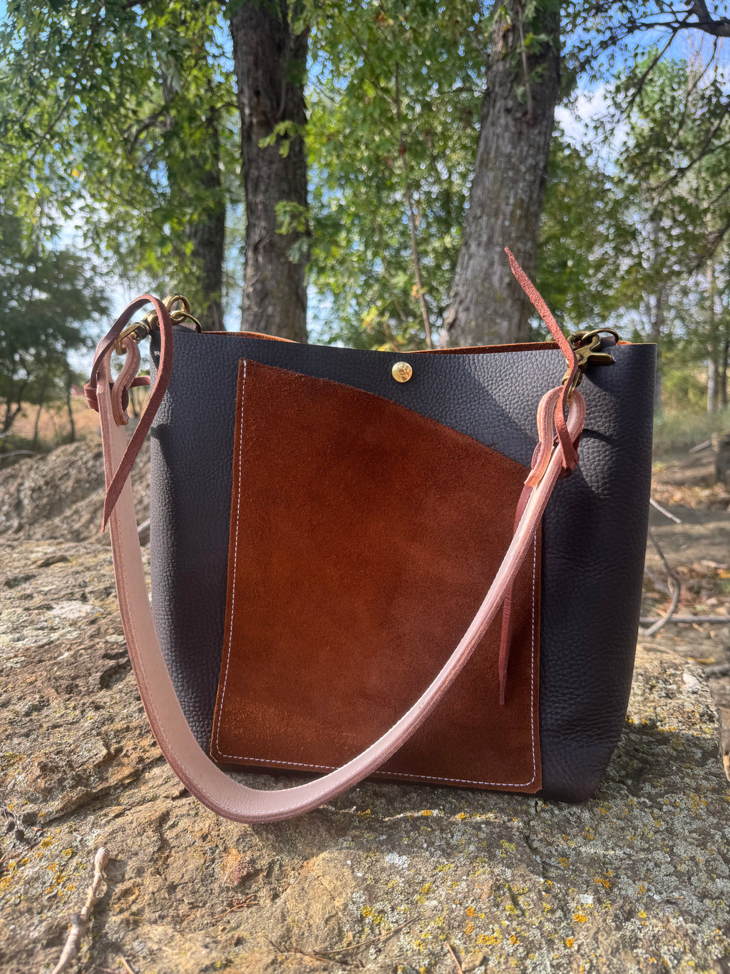 Chocolate Wild Pony Tote