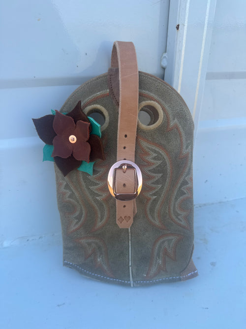 Boot Top Saddle Bag- Olive