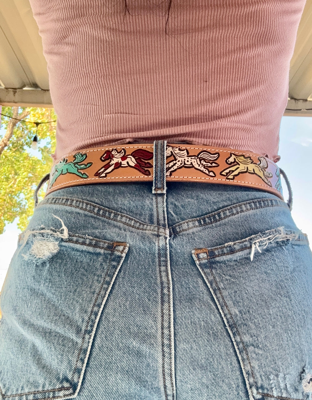 Custom Wild Pony Belt