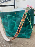Green Wild Pony Bucket Tote