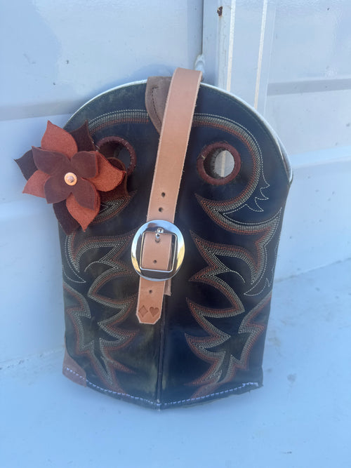 Boot Top Saddle Bag- Black