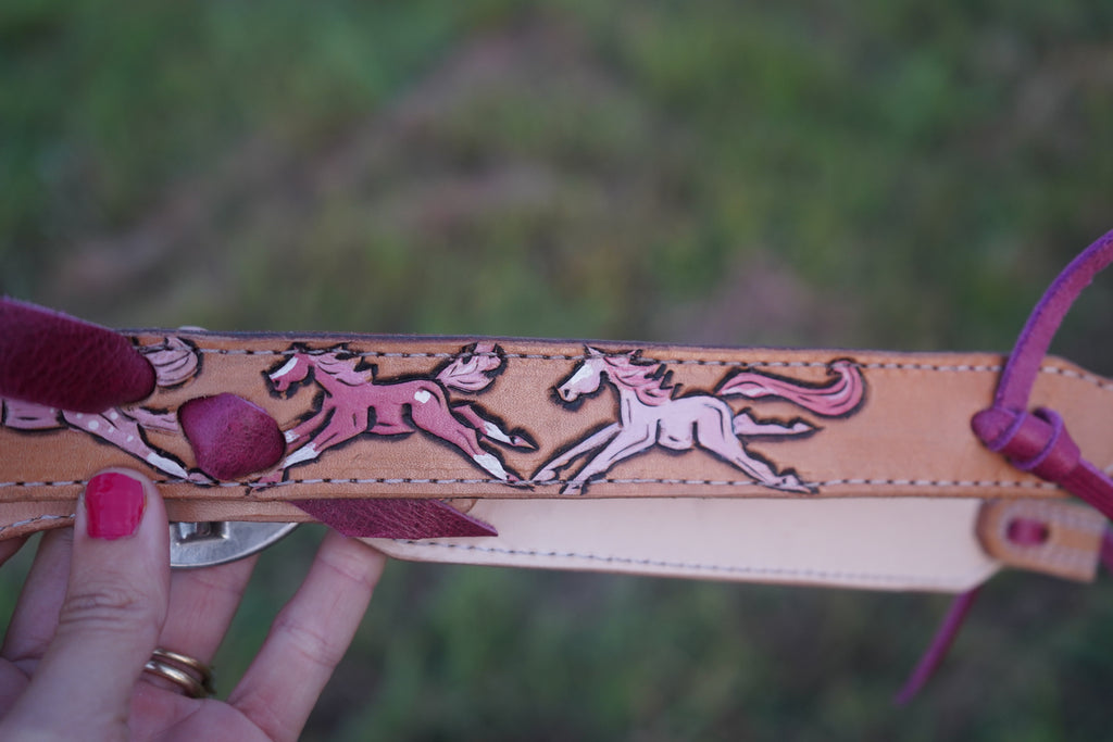 Pink Wild Pony Headstall