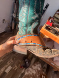 Lapis Stone Spur Straps