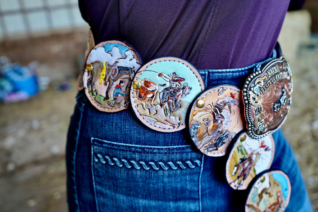 Custom Concho Belt