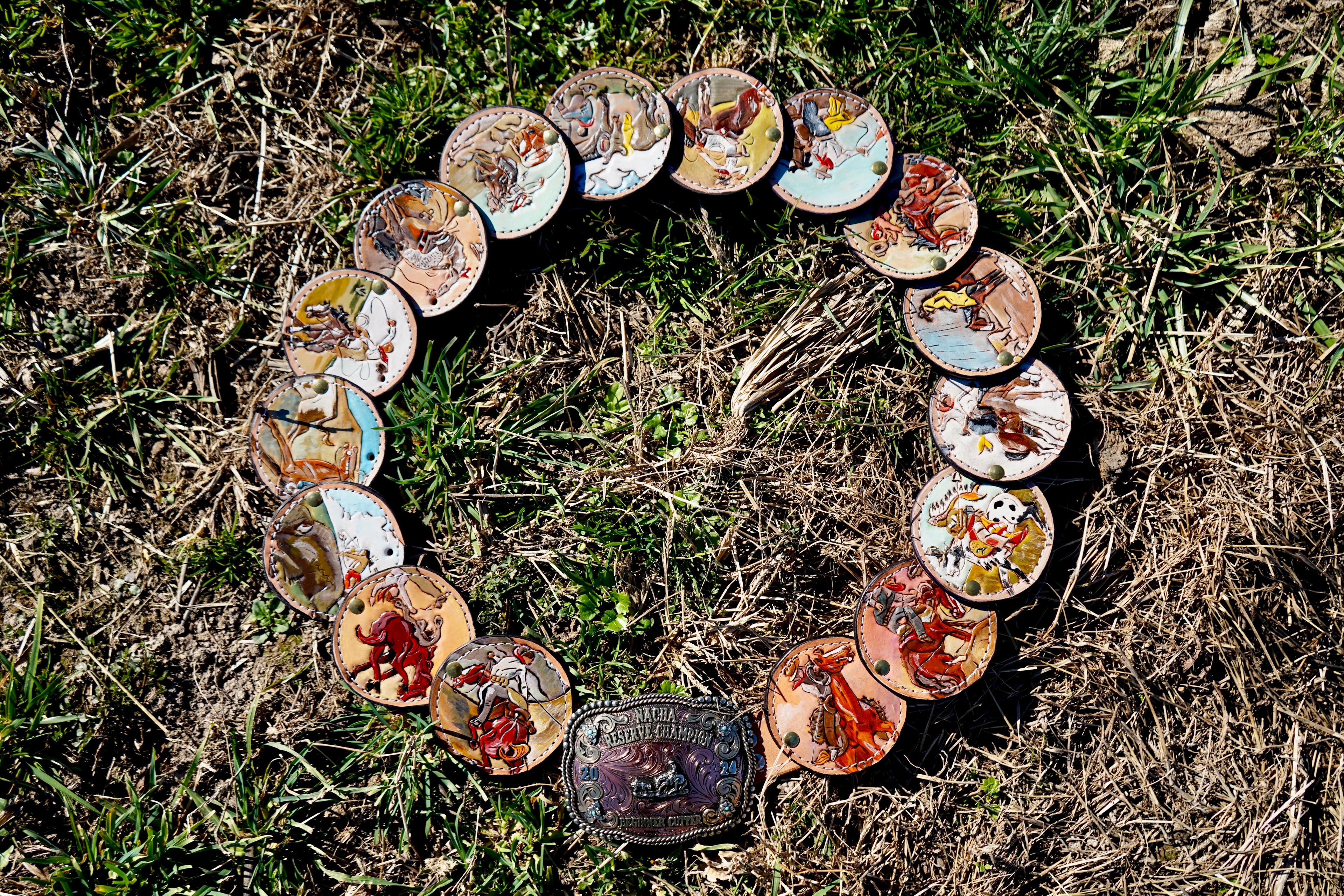 Custom Concho Belt