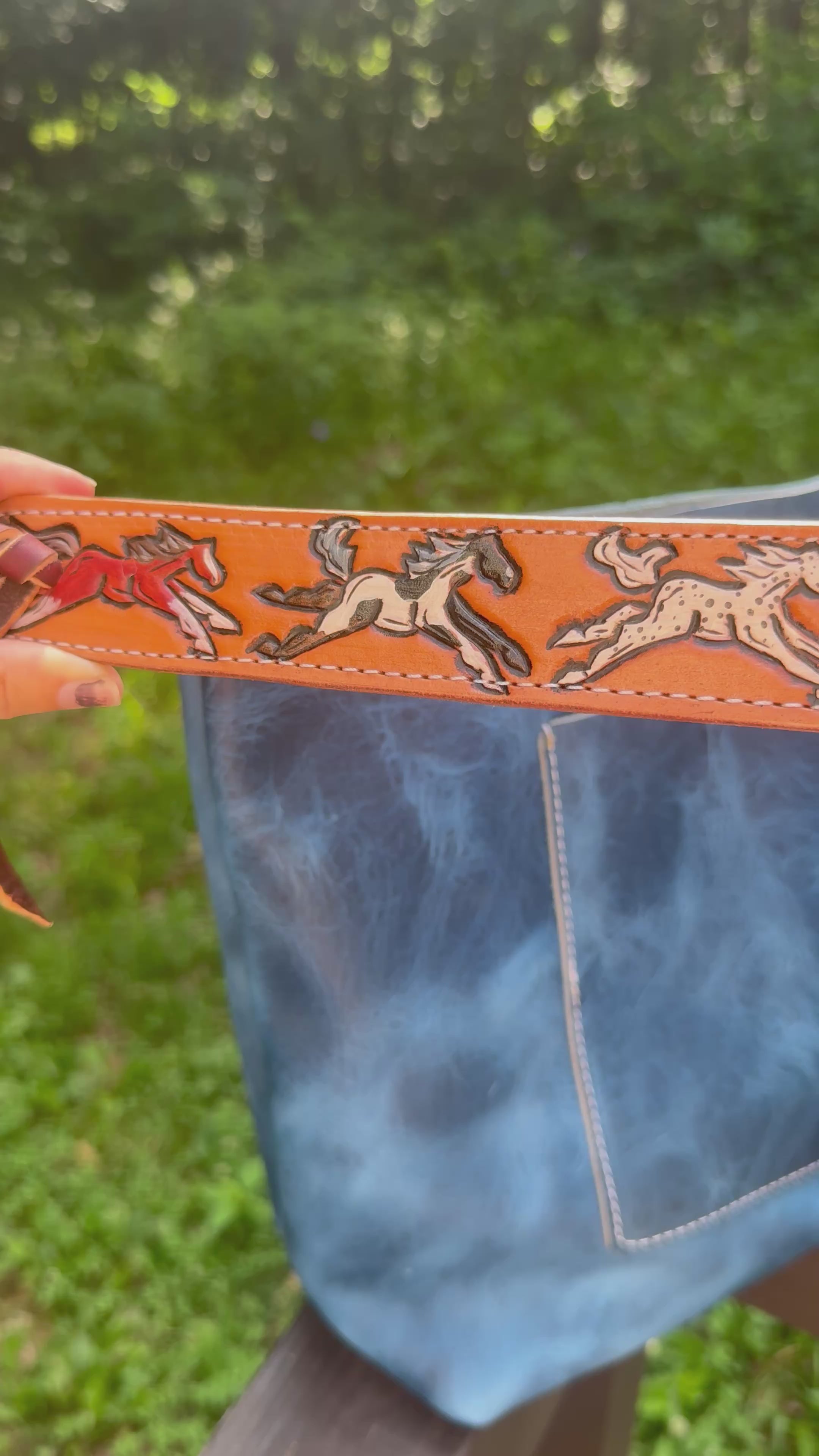 Custom Pony Purse Strap